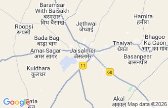 Map of Jaisalmer