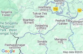 Map of Darjeeling