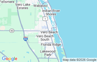 Map of Vero Beach