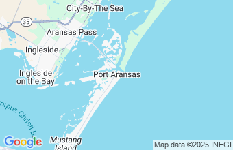 Map of Port Aransas