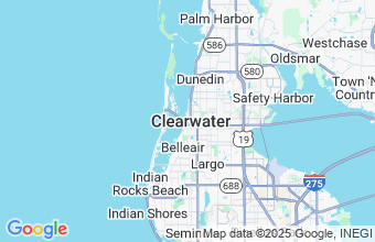 Map of Clearwater