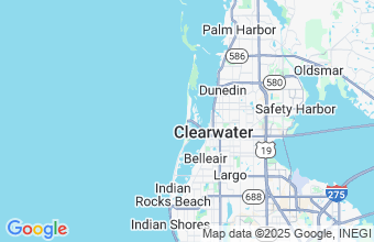Map of Clearwater Beach