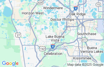 Map of Lake Buena Vista