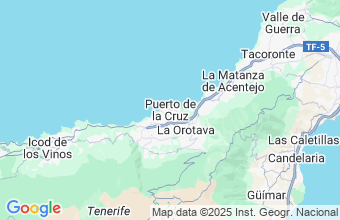 Map of Puerto De La Cruz
