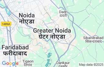 Map of Greater Noida