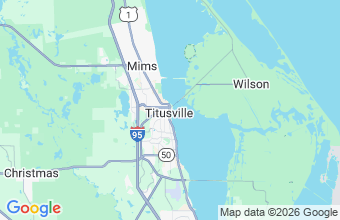 Map of Titusville