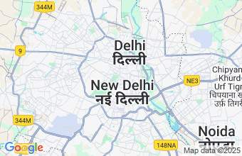 Map of New Delhi