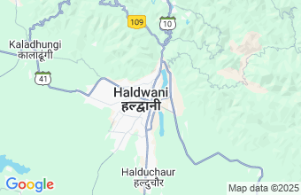 Map of Haldwani