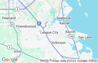 Map of League City