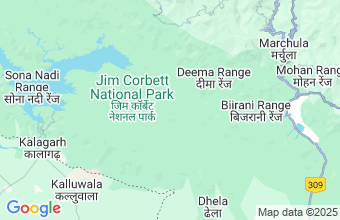 Map of Corbett