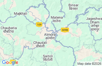 Map of Almora