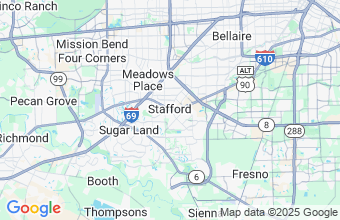 Map of Stafford