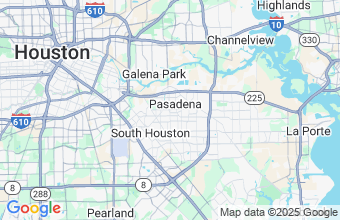 Map of Pasadena