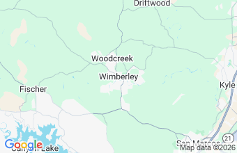 Map of Wimberley