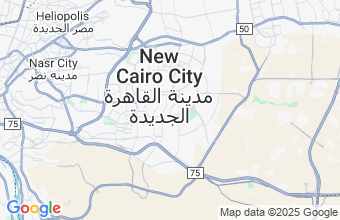 Map of New Cairo