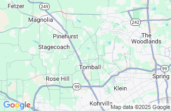 Map of Tomball