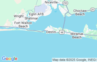 Map of Destin