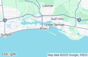 Map of Biloxi