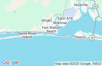 Map of Ft Walton Beach