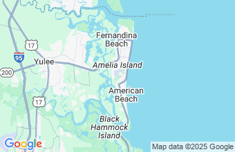 Map of Amelia Island