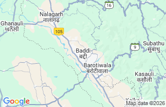 Map of Baddi