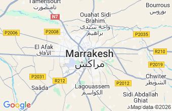 Map of Marrakech