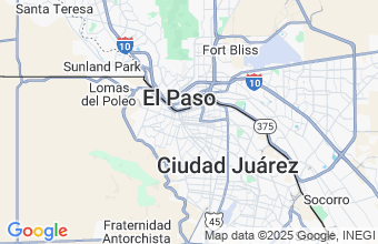Map of Ciudad Juarez