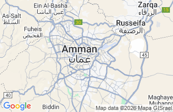 Map of Amman