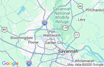 Map of Port Wentworth