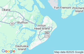 Map of Hilton Head Island