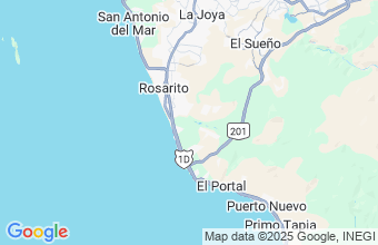 Map of Rosarito