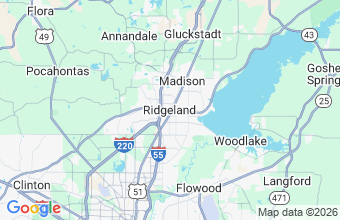Map of Ridgeland
