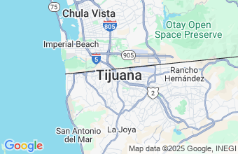 Map of Tijuana