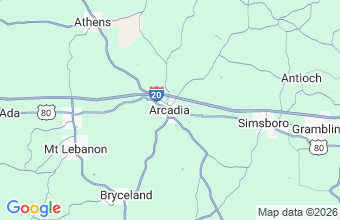 Map of Arcadia
