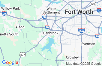 Map of Benbrook