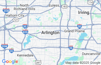 Map of Arlington