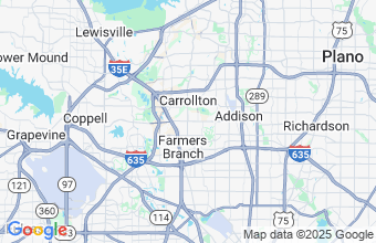 Map of Carrollton