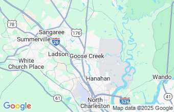 Map of Goose Creek