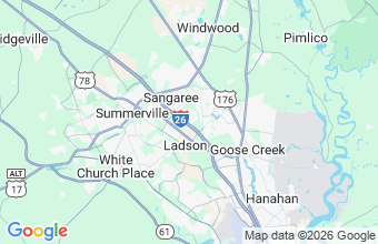 Map of Ladson