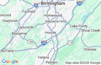 Map of Hoover
