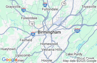 Map of Birmingham
