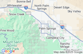 Map of Palm Springs