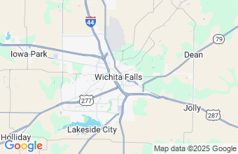 Map of Wichita Falls