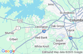 Map of Lexington