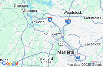 Map of Kennesaw