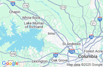 Map of Irmo