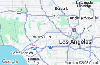 Map of West Hollywood