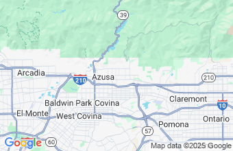 Map of Glendora