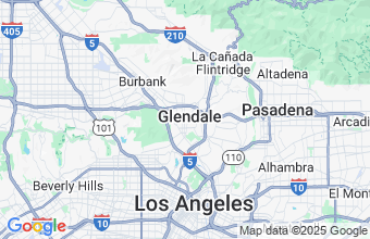 Map of Glendale
