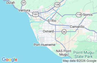 Map of Oxnard